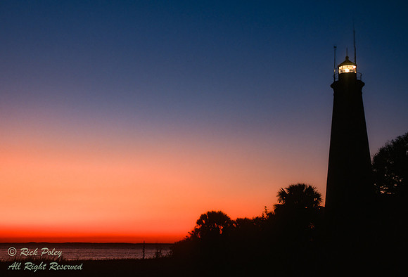 St. Marks Lighthouse, FL at Dawn