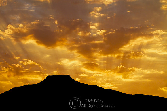 Cerro Pedernal Sunset