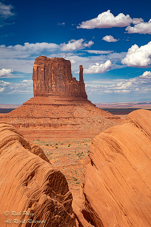 West Mitten Butte El. 6 6176 ft (1882 m), AZ
