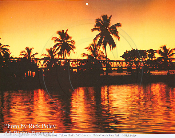 Teldon Florida 2001 Calendar