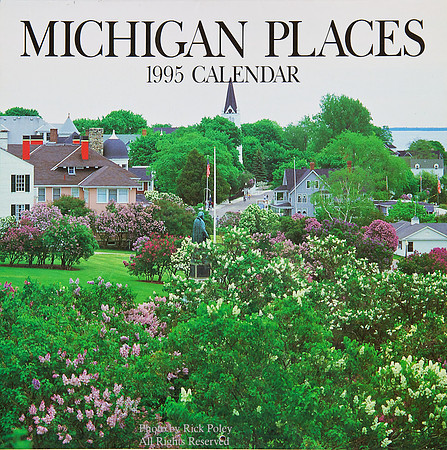 Michigan Places 1995 Calendar Cover