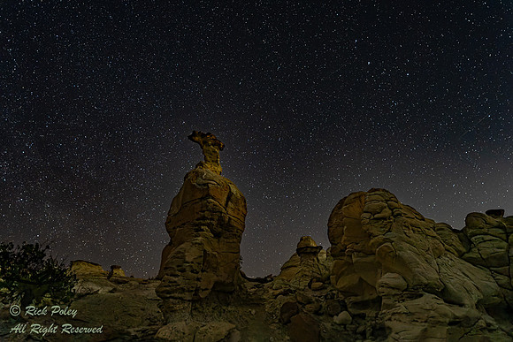 Weathered Toadstool Hoodoos, NM