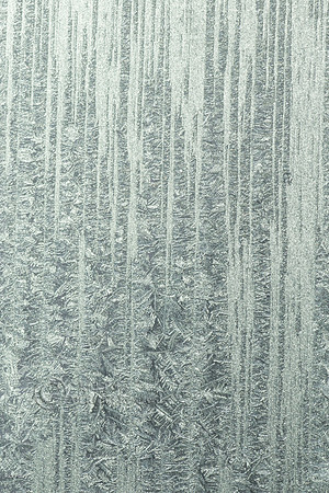 Geometric Frost Ice Crystal Detail