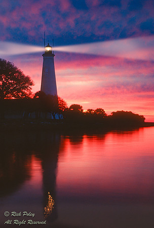 St. Marks Lighthouse (circa 1831), FL  (Composite Image)