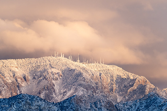 Sandia Peak & Clearing Storm