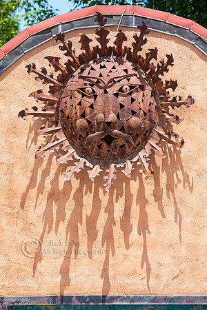 Sun Mural Ornament, Ridgway, CO