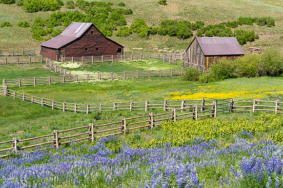 Restored Lewis Ranch, CO