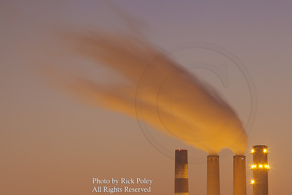 Air Emissions from Coal-fired Power Plant