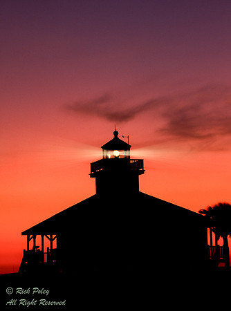 Old Port Boca Grande LIghthouse, FL  (Composite Image)