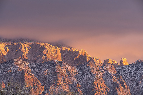 Sandia Mountain & Clearing Snowstorm