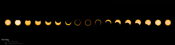 Annular Solar Eclipse Composite