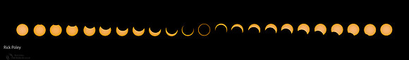 Annular Solar Eclipse Composite