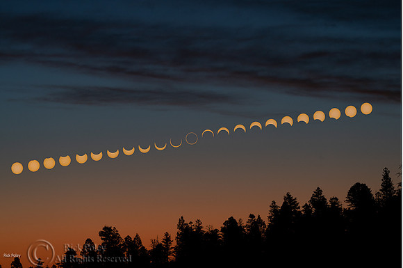 Solar Eclipse Composite Cibola National Forest