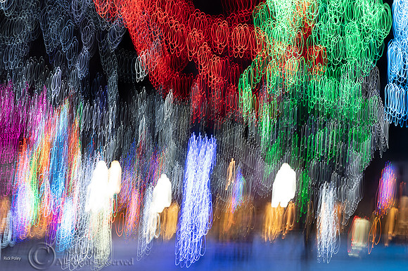 Holiday Season Lights Fantasy Beings
