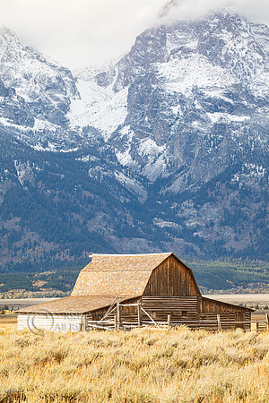 Gambrel Barn, Mormon Row, Grand Teton NP, WY