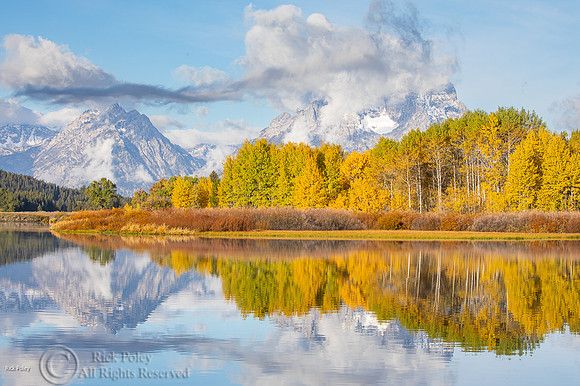 Autumn, Oxbow Bend Snake River, Grand Teton NP, WY