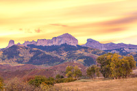 Composite Golden Hour, Courthouse Mountain, Cimarron Range, SanJ