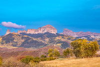 Composite Golden Hour, Courthouse Mountain, Cimarron Range, SanJ