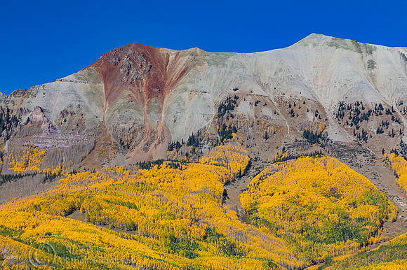 Scenic Telluride Valley,  San Juan Mountains, Telluride CO