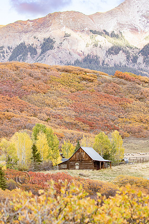 Ranch Homestead, Last Dollar Road, San Juan Mountains, CO