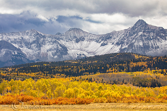 Autumn Season, Mt. Sneffels Range, San Juan Mountains, CO