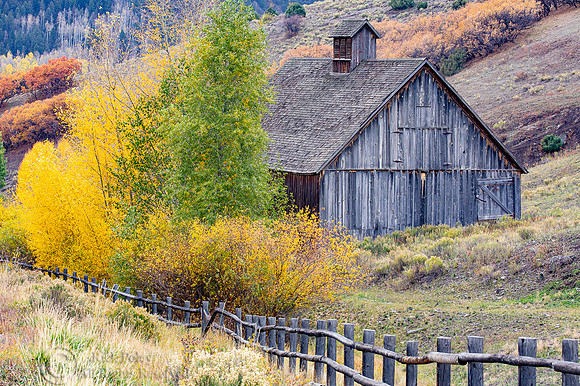 Barn, Aldasoro Ranch, Last Dollar Road, CO