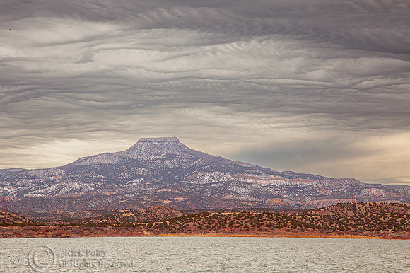 Cerro Pedernal (El. 9862 feet) 3006 meters)), Abiquiu Lake & St