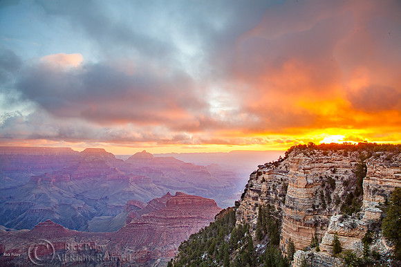 Sunrise From the SouthRim, Grand Canyon National Park, AZ