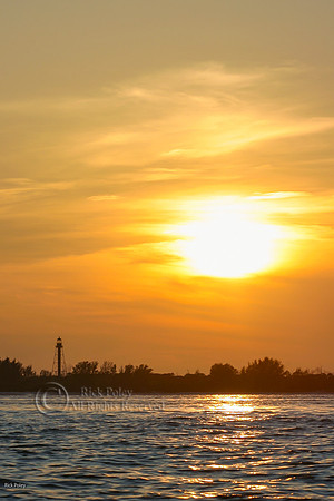 Anclote KeyLlighthouse at Sunset, Anclote Key, FL