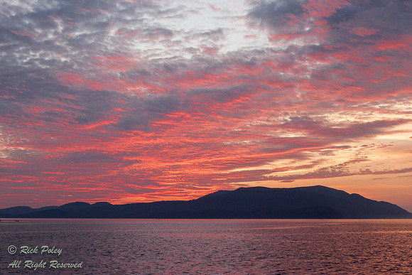 Sunset Puget Sound, Washington