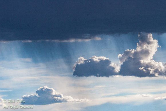 Virga, Abiquiu Lake area, NM