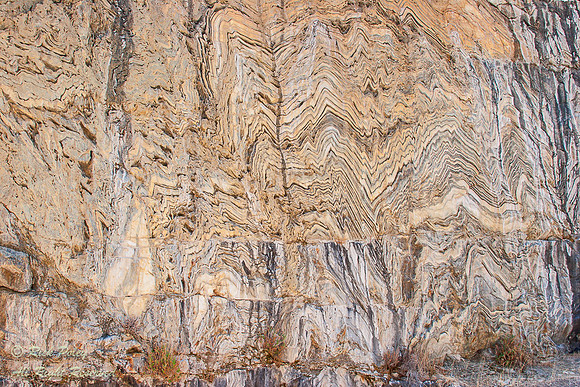 Geometric Abstract Pattern, Kings Canyon NP, CA