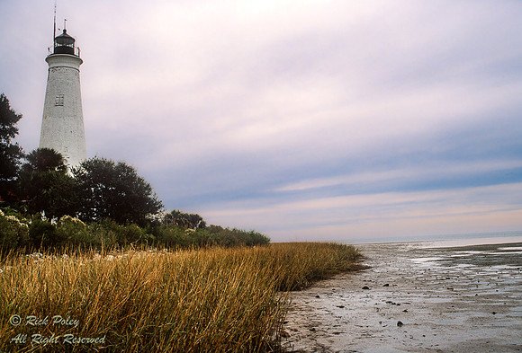 St. Marks Lighthouse (circa 1831),  Apalachee Bay, FL