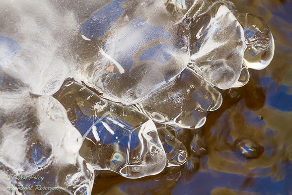 Frozen Ice Patterns, Sandoval County, NM