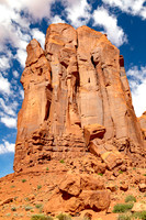 Rock Monolith, Monument Valley Navajo Tribal Park, AZ