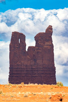 Bear and Rabbit Butte in Cloud Shadow, AZ