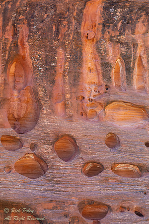 Eroded Canyon Walls, Escalante Canyons Unit, UT