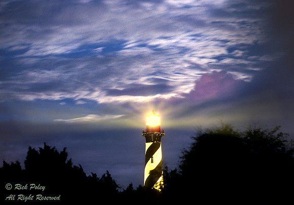 St. Augustine Light Station, FL  (Composite Image)