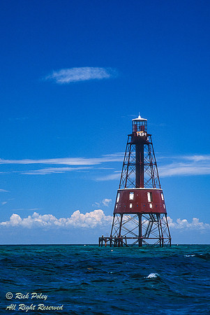 Carysfort Lighthouse, circa 1852, FL