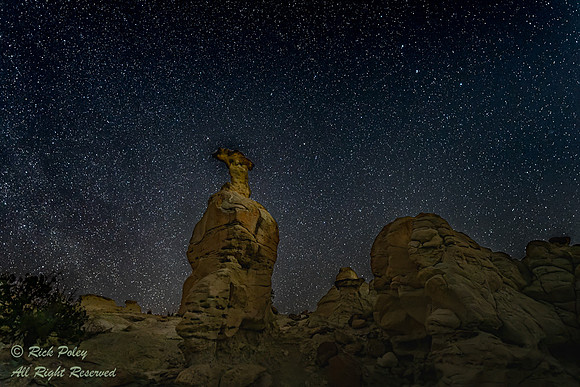 Weathered Toadstool Hoodoos, NM