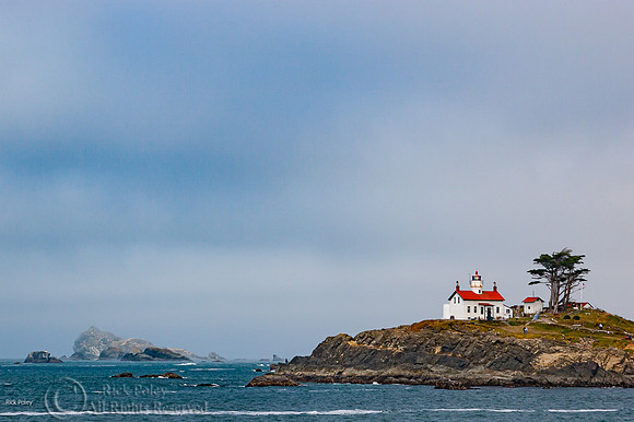 Crescent City Lighthouse (circa 1856), Crescent City, CA;