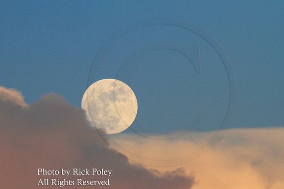 Moonrise & Clouds
