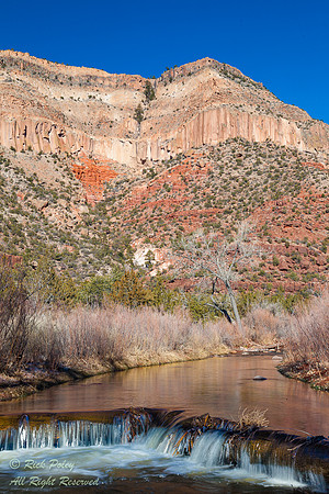 Cascade Falls, Jemez River, NM