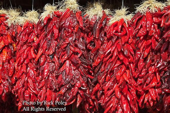 Chille Ristras RICK POLEY PHOTOGRAPHY | New Mexico - Land of Enchantment | Chile Ristras