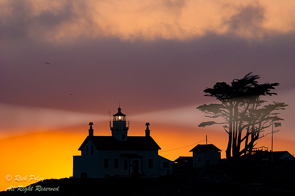 Battery Point Lighthouse, CA  (Enhanced Image)